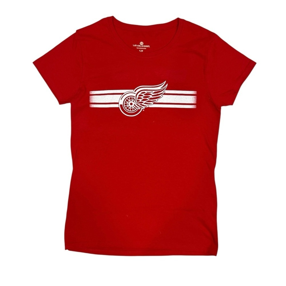 NWOT Detroit Red Wings Levelwear Hockey T-shirt Tee